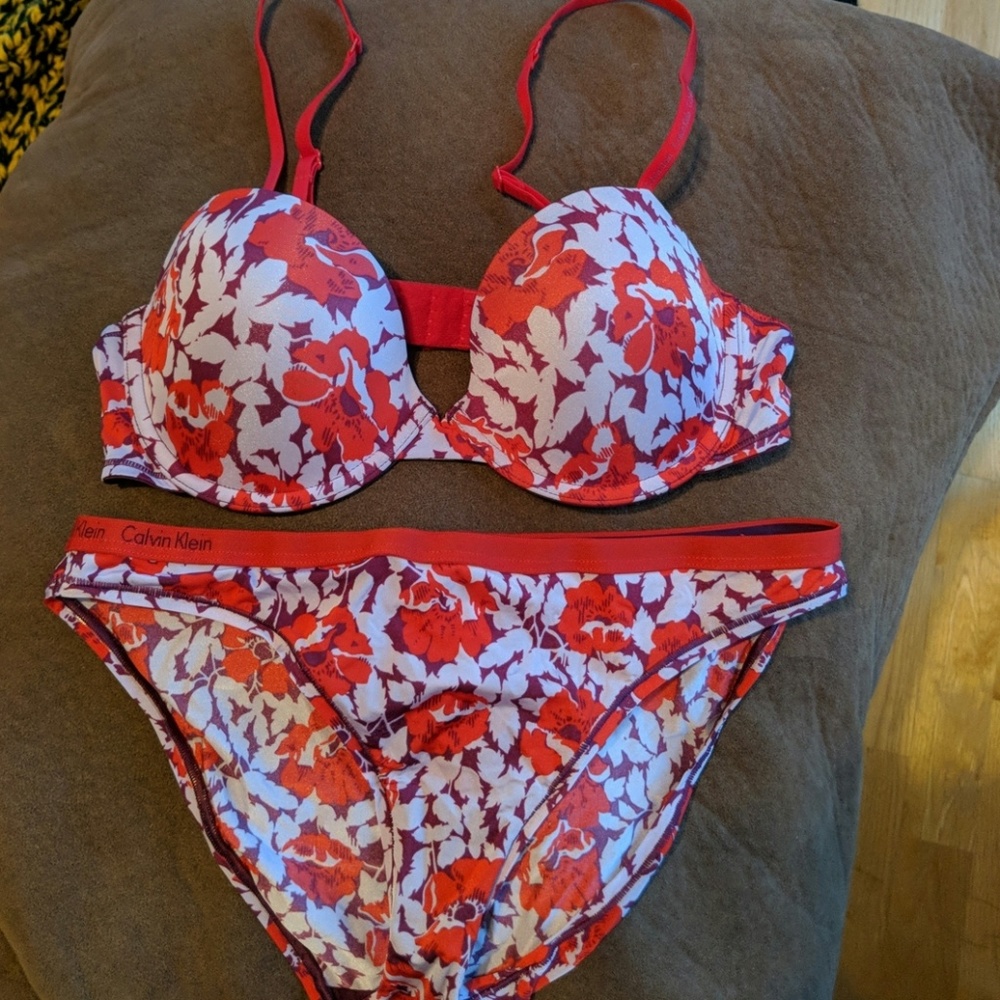 CK bra & underwear set